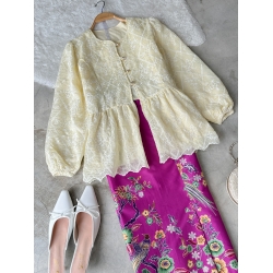 Nanami Embroidery Top